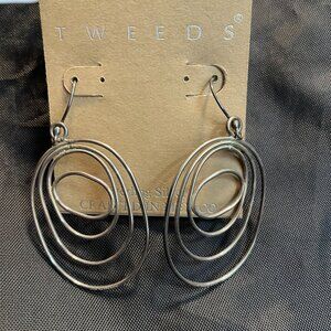 TWEEDS Sterling Silver Drop Earrings Pre-Owned